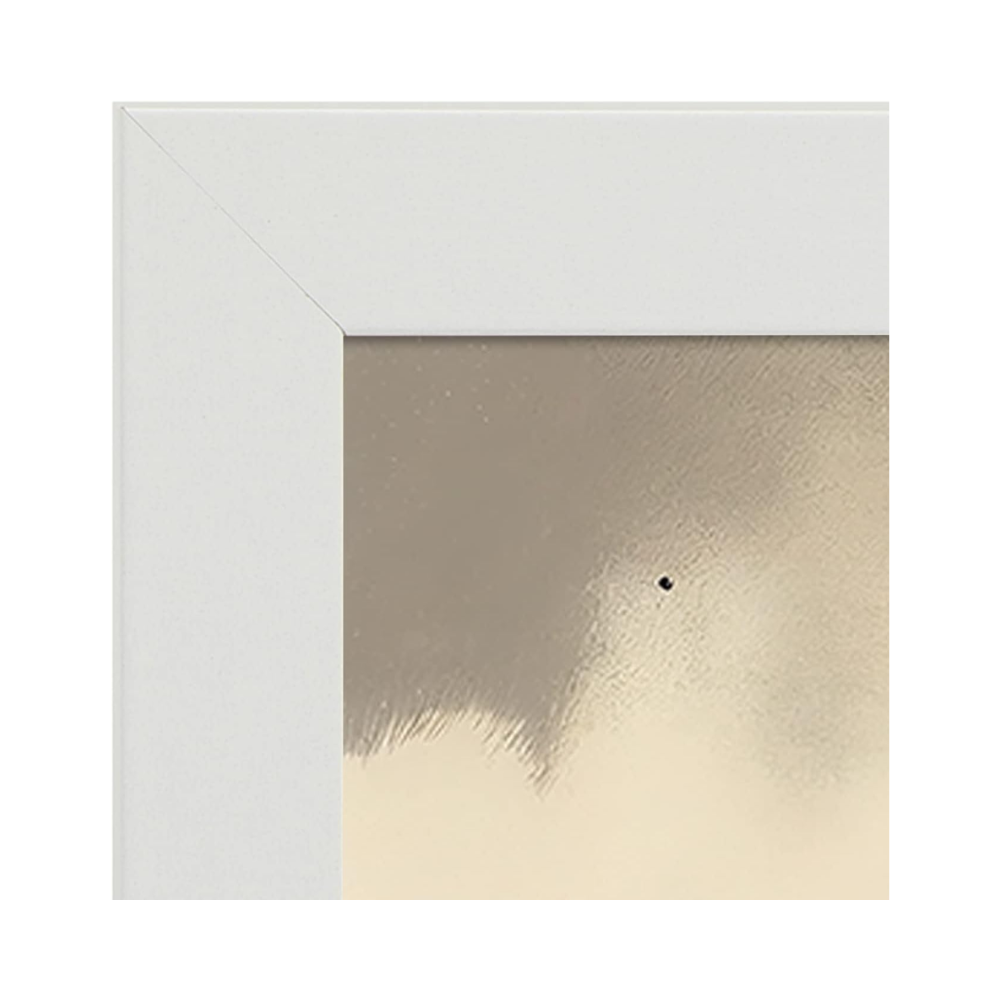 Affiche décorative murale A4 – Forêt de Hérisson – Cadre blanc