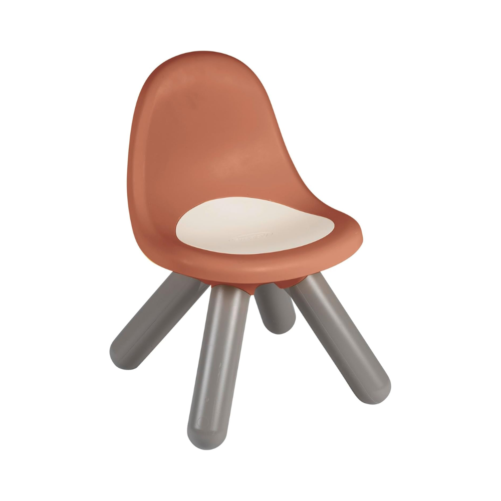 Chaise Kid Terracotta (Matière Recyclée, Anti-UV, Dès 18 Mois, Fabrication Française)