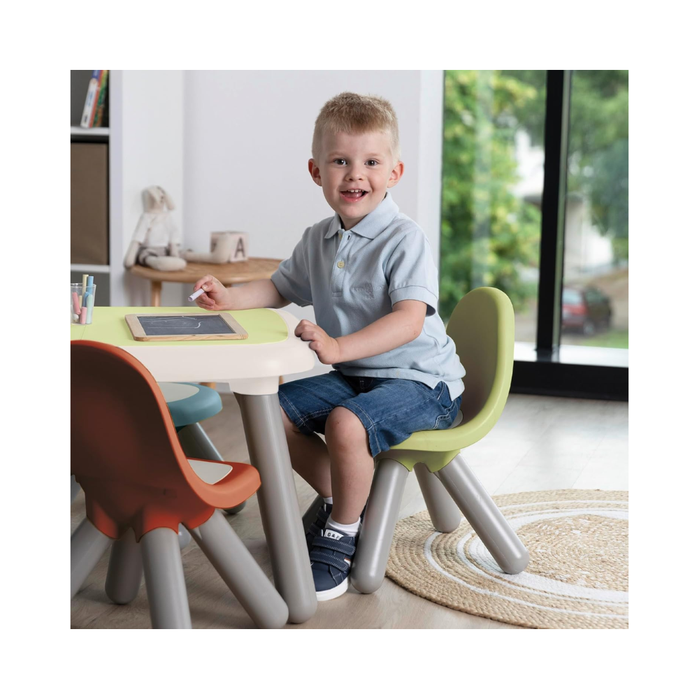 Chaise Kid Terracotta (Matière Recyclée, Anti-UV, Dès 18 Mois, Fabrication Française)