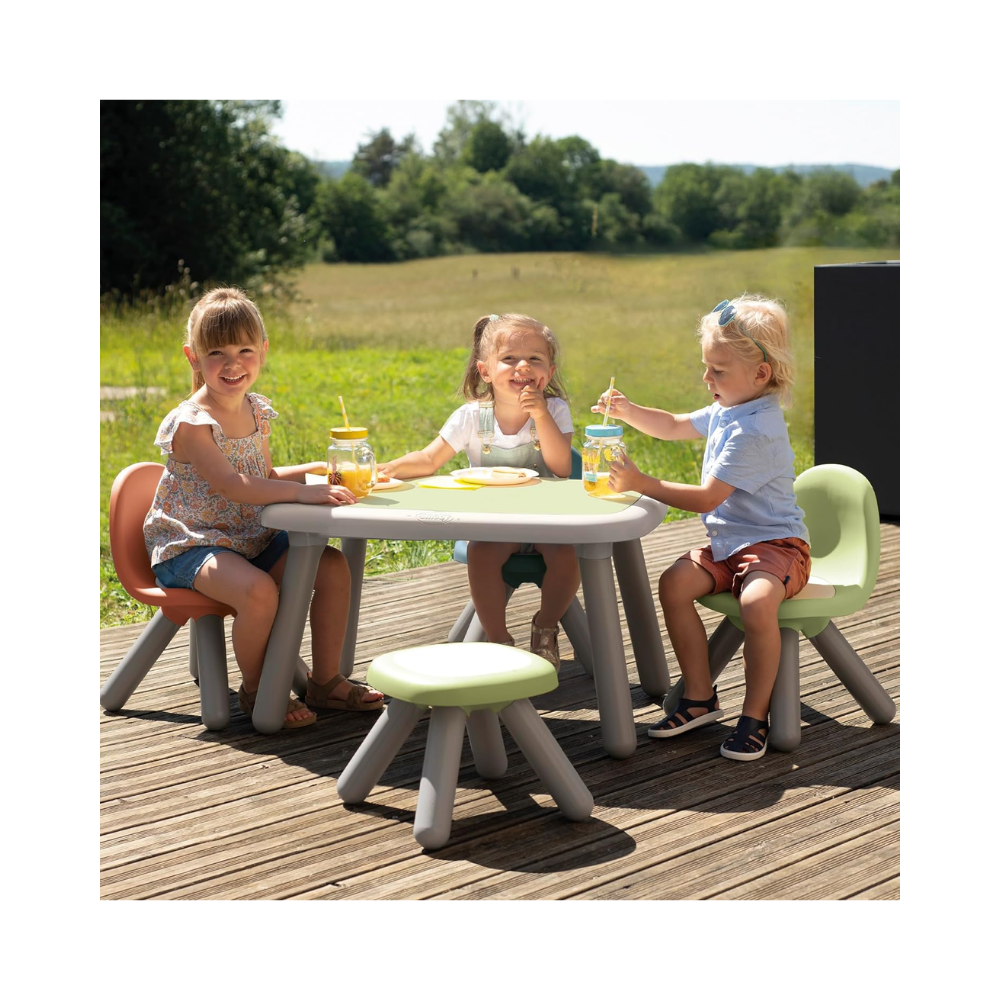 Chaise Kid Terracotta (Matière Recyclée, Anti-UV, Dès 18 Mois, Fabrication Française)