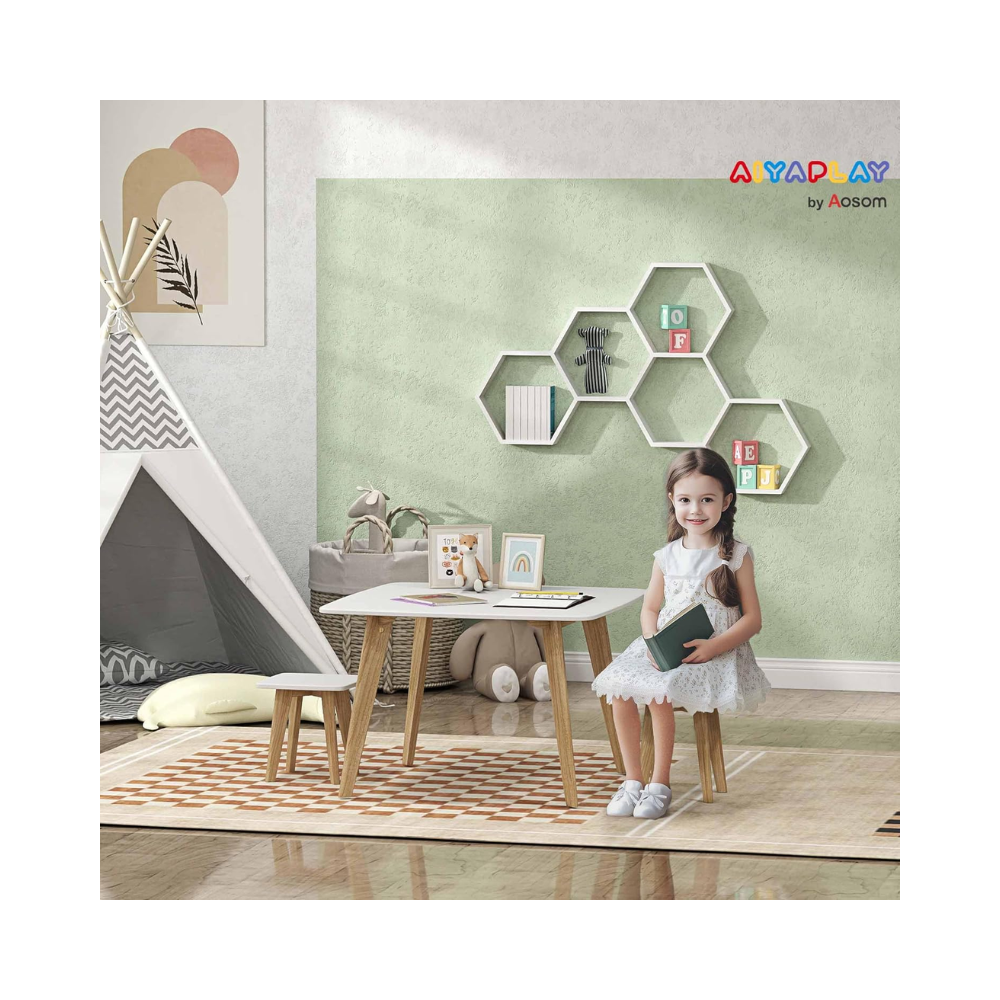 Ensemble Table et 2 Chaises pour Enfants – 3 pièces