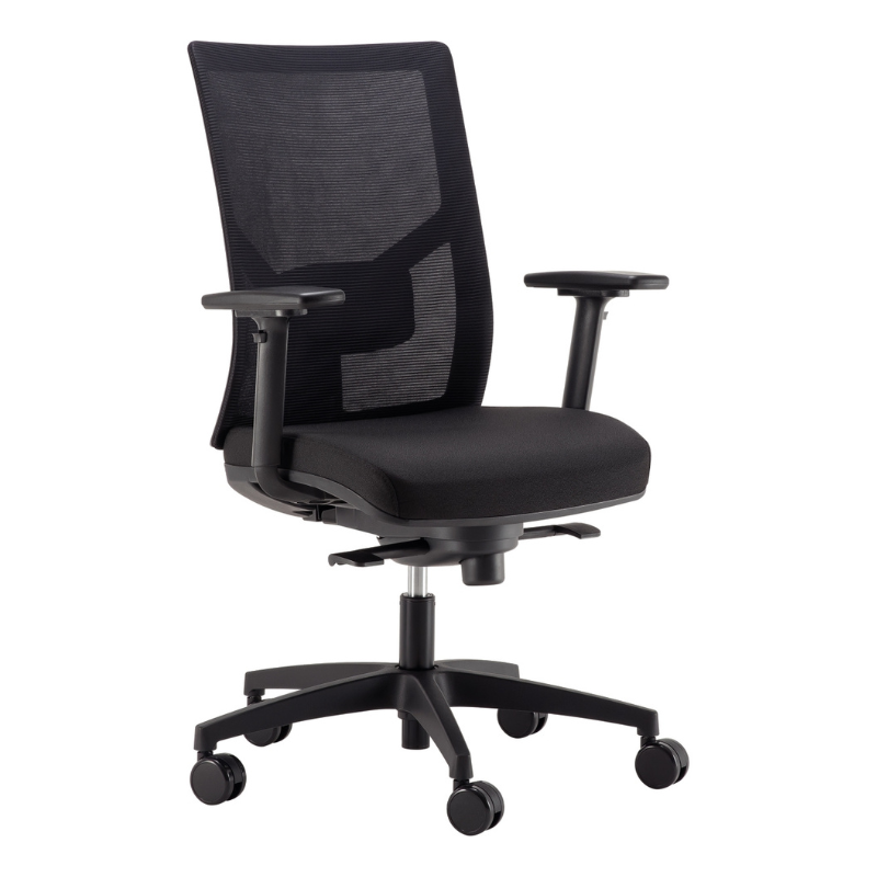 Siège ELEGANZE assise noire