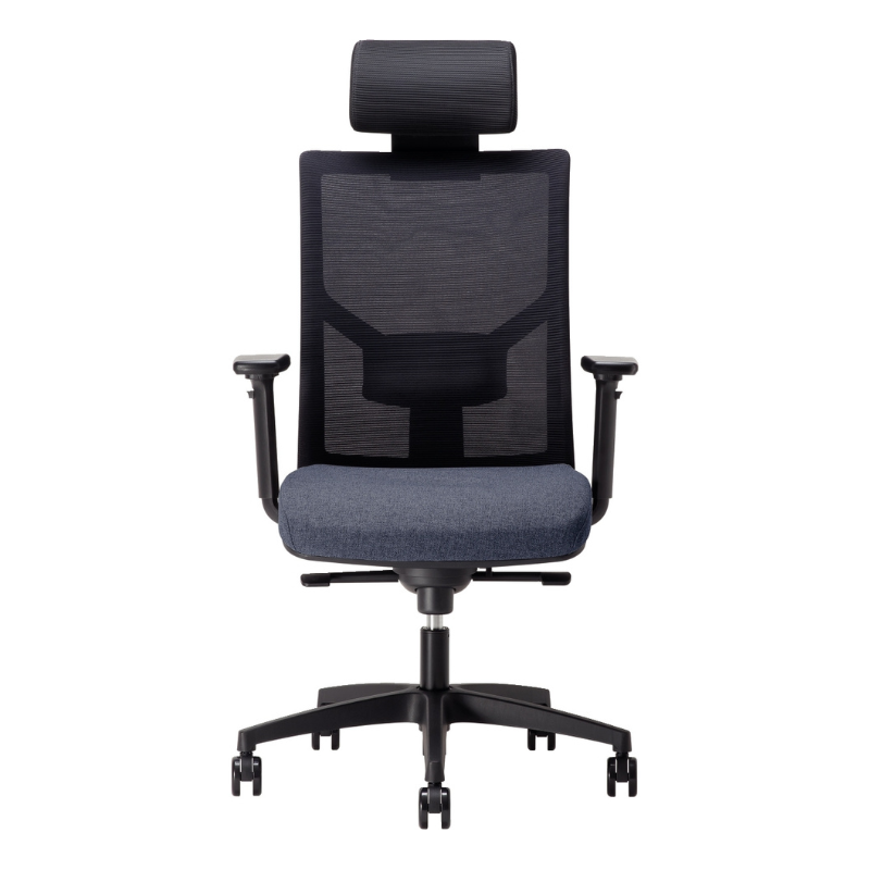 Siège ELEGANZE assise bleue