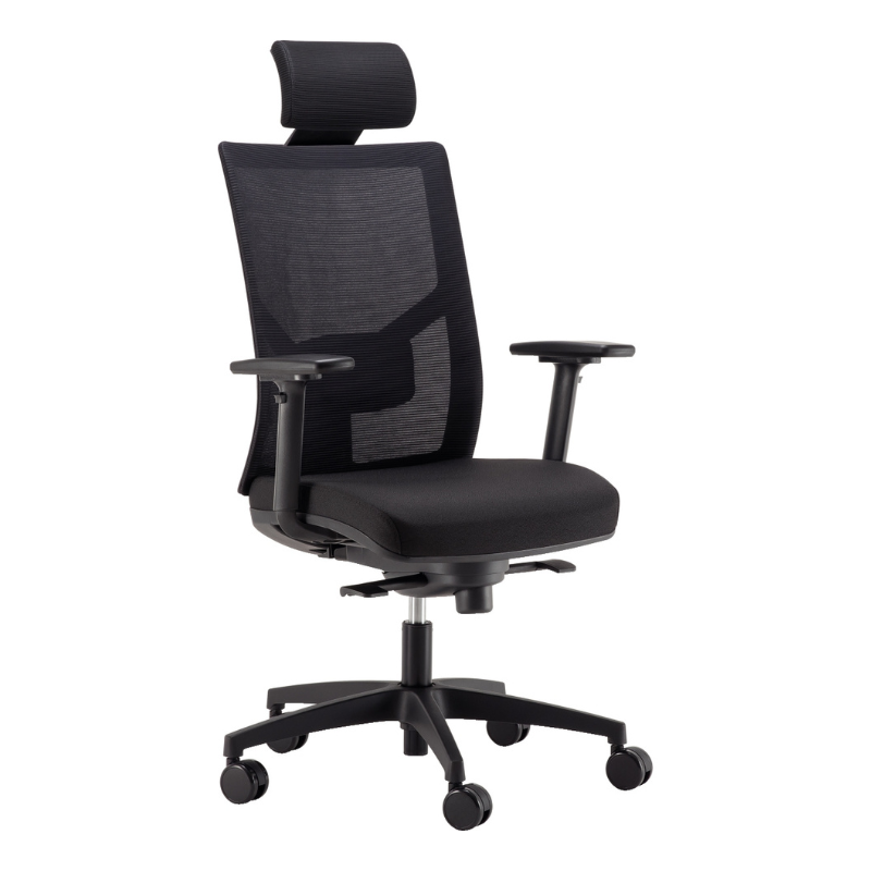 Siège ELEGANZE assise noire