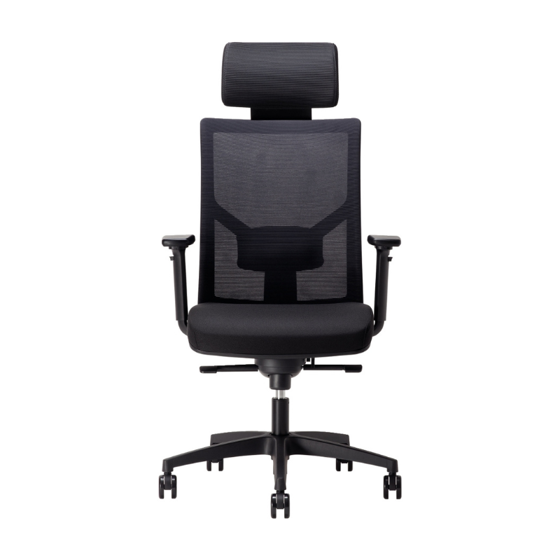 Siège ELEGANZE assise noire