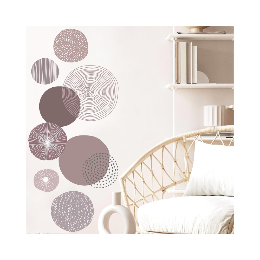 Stickers muraux bohème moderne abstrait