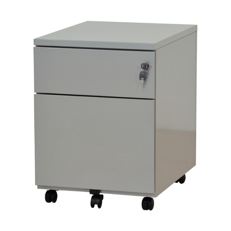 Caisson métal monobloc 2 tiroirs