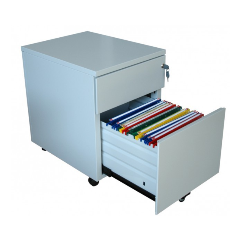 Caisson métal monobloc 2 tiroirs