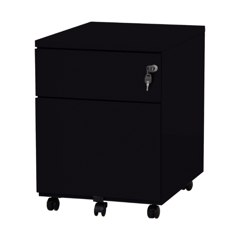 Caisson métal monobloc 2 tiroirs