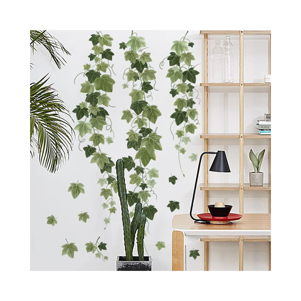 Stickers muraux feuilles vertes – lierre et vignes