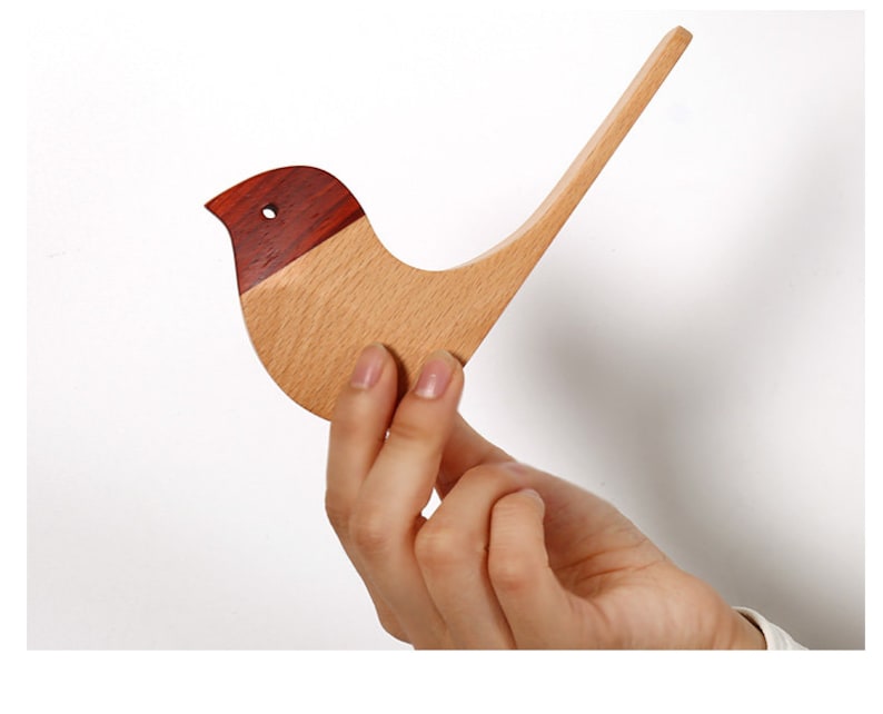 Patère décorative crochets oiseaux