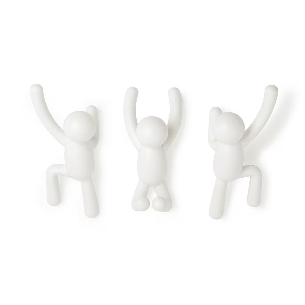 Patère buddy en pvc coloré