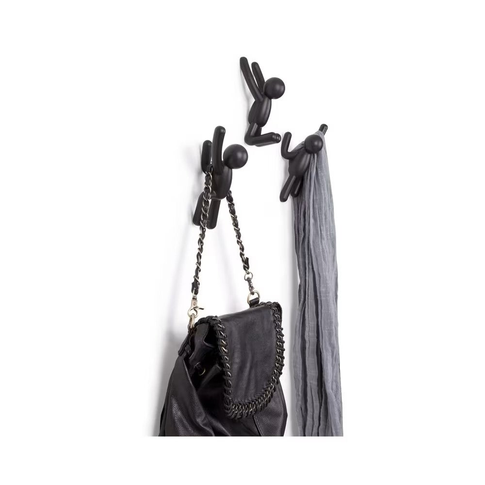 Patère buddy en pvc coloré