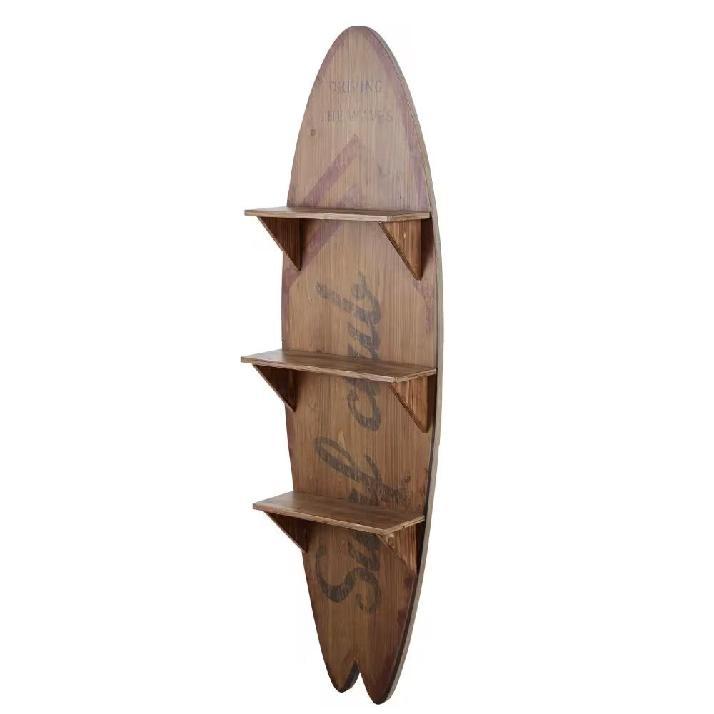 Etagère planche de surf imprimée