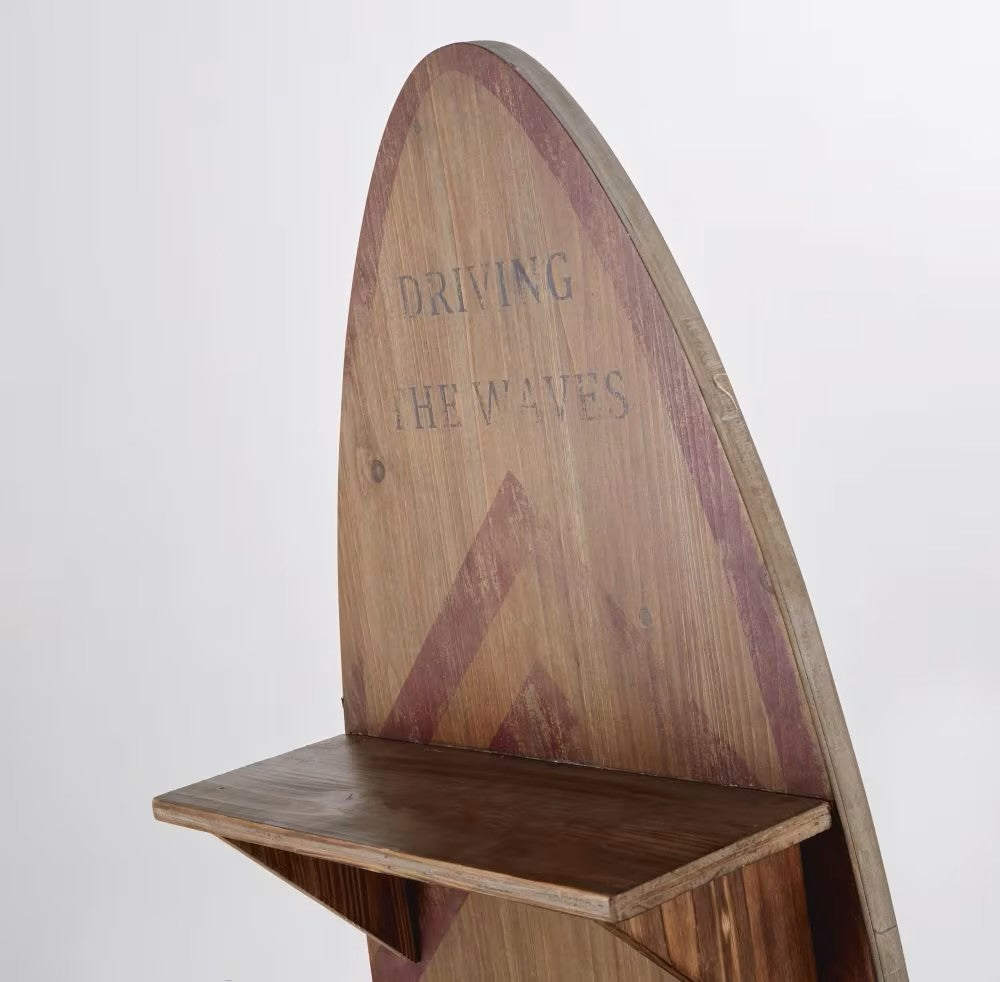 Etagère planche de surf imprimée