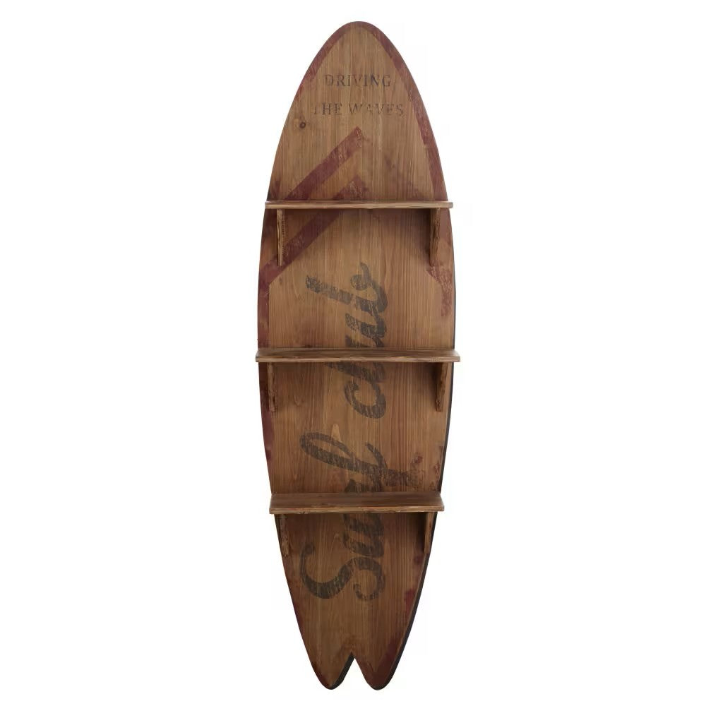 Etagère planche de surf imprimée