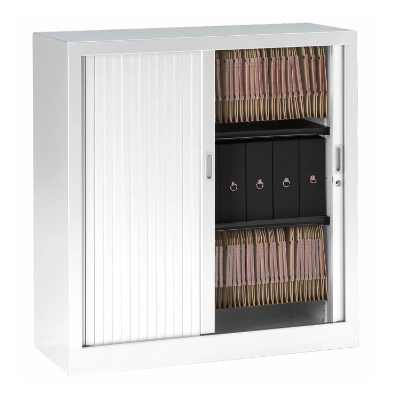 Armoire à rideaux monobloc H. 105