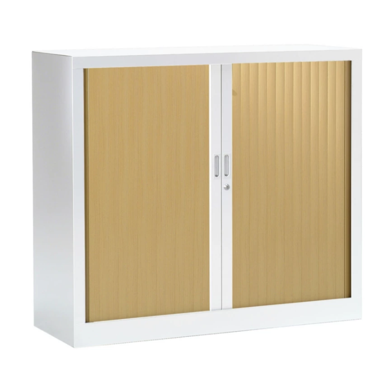 Armoire à rideaux monobloc H. 105