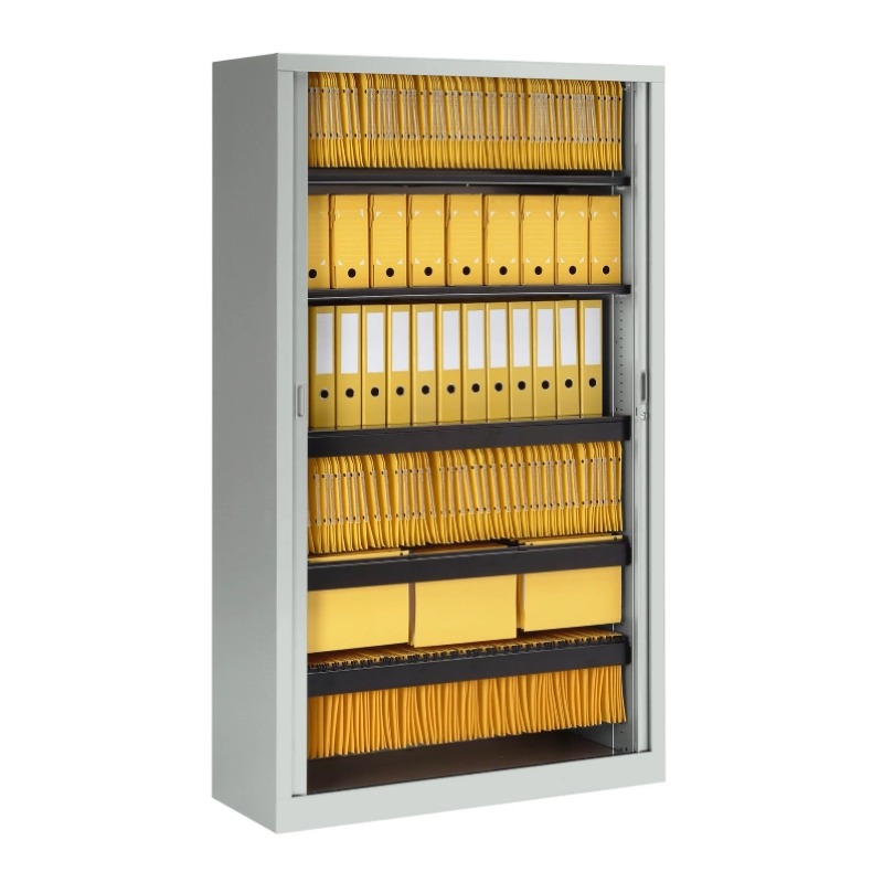 Armoire à rideaux monobloc H. 198 cm