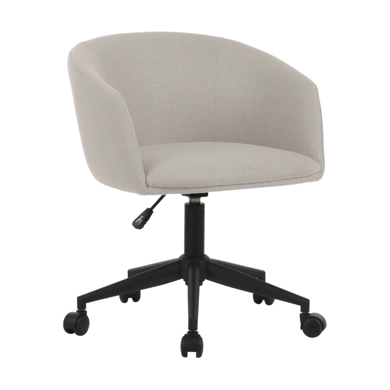 Fauteuil tissu ARCO roulettes