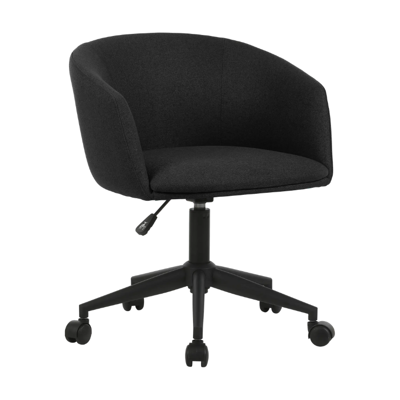 Fauteuil tissu ARCO roulettes