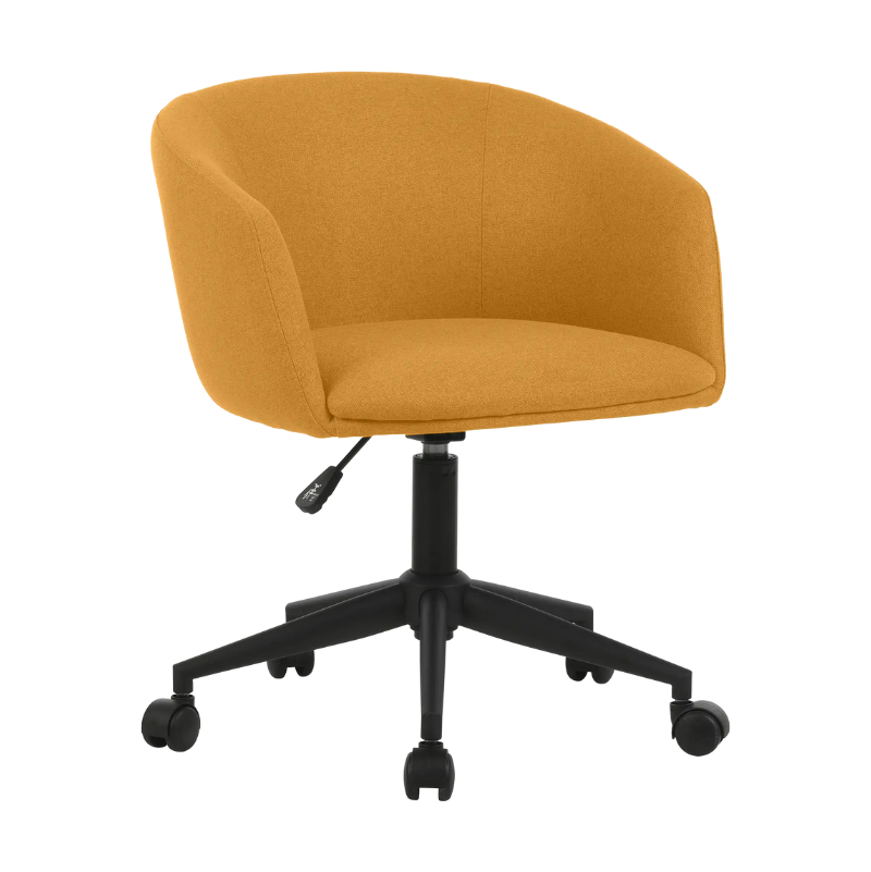 Fauteuil tissu ARCO roulettes