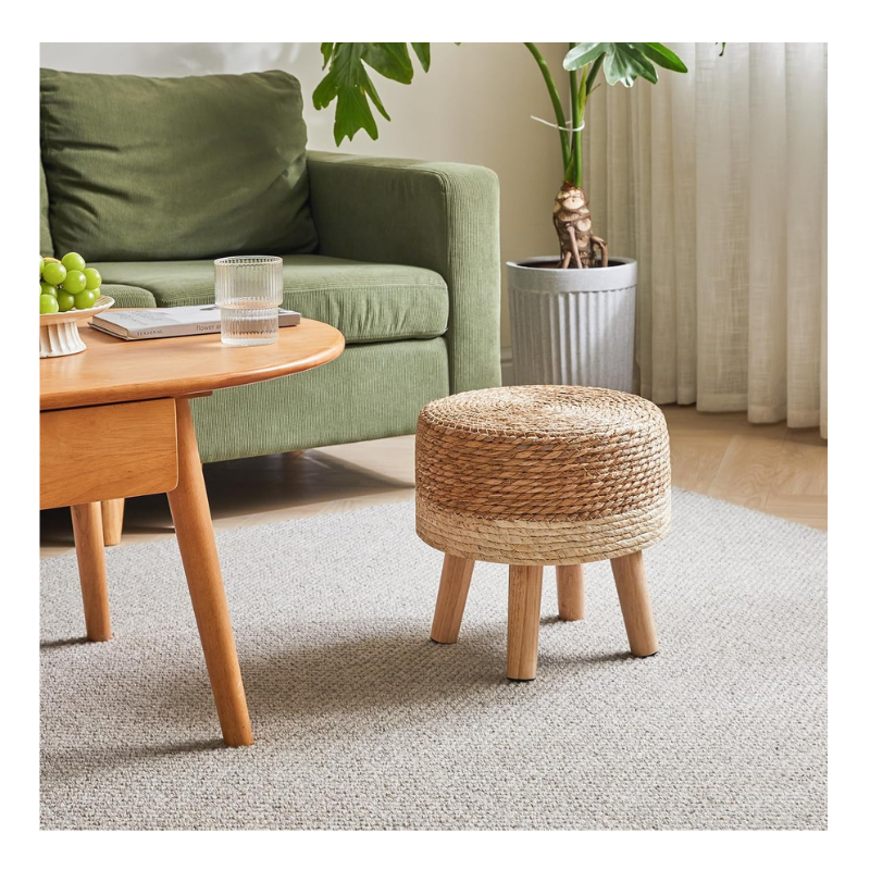 Petit tabouret en bois Ottoman