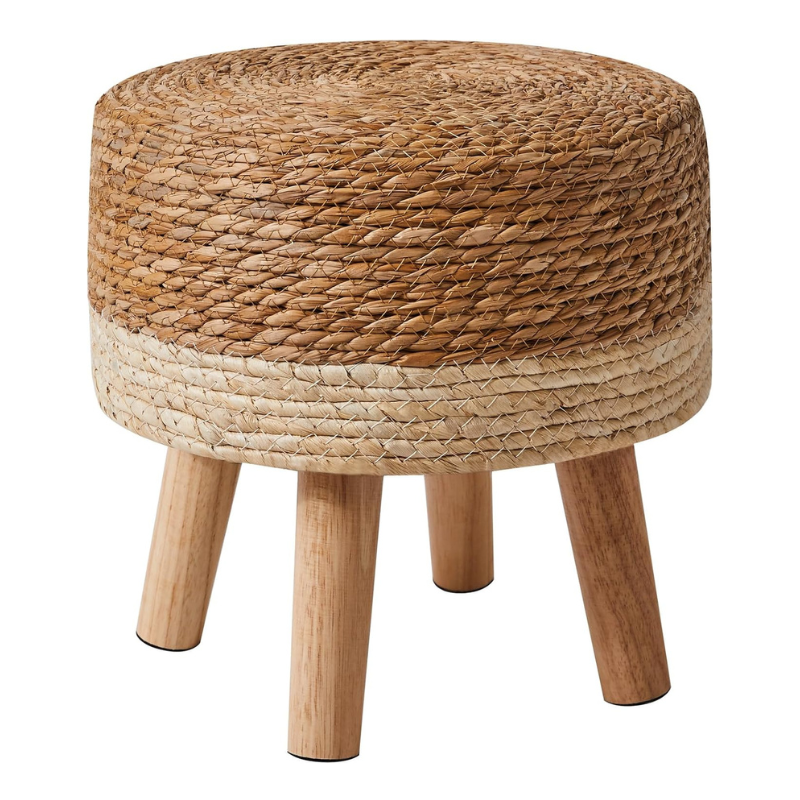 Petit tabouret en bois Ottoman