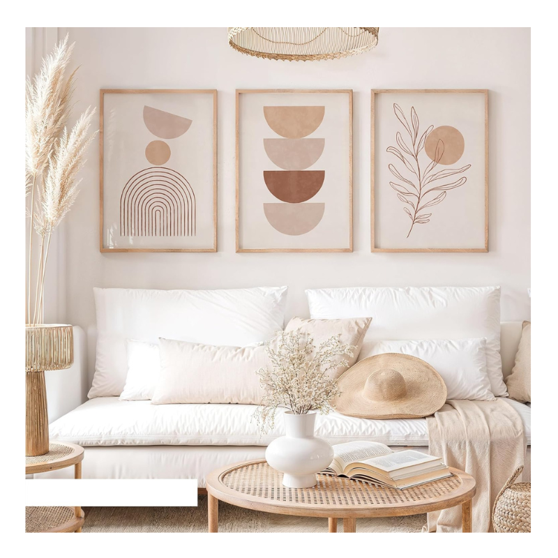 Lot de 3 affiches Déco Hobo 30x40cm