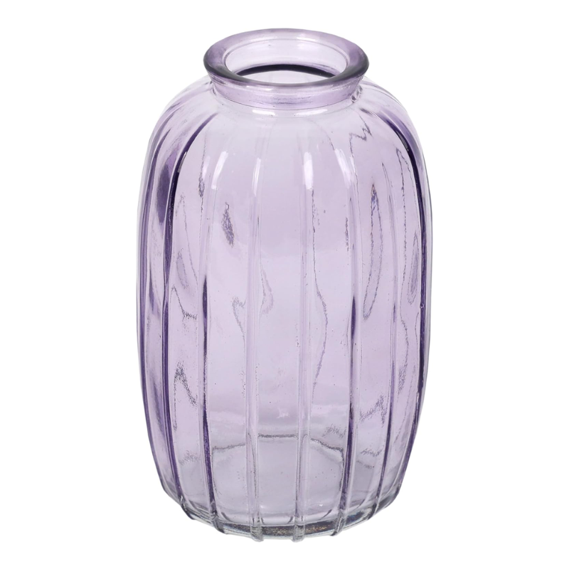 Vase en verre - lilas