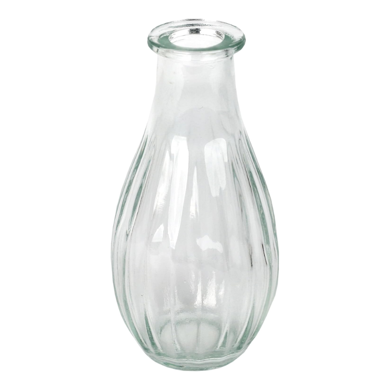 Vase en verre 14cm - transparent