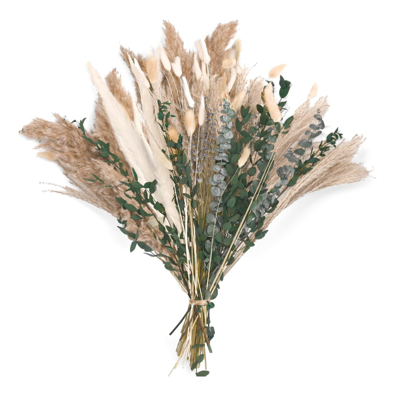 Bouquet herbes et fleurs séchées