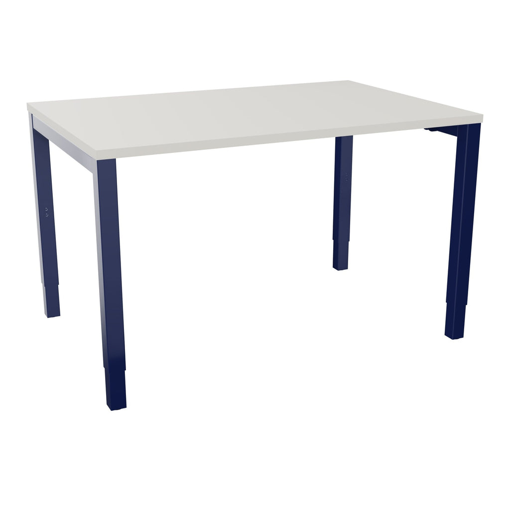 Bureau rectangle Arial - Plateau mélaminé gris brume