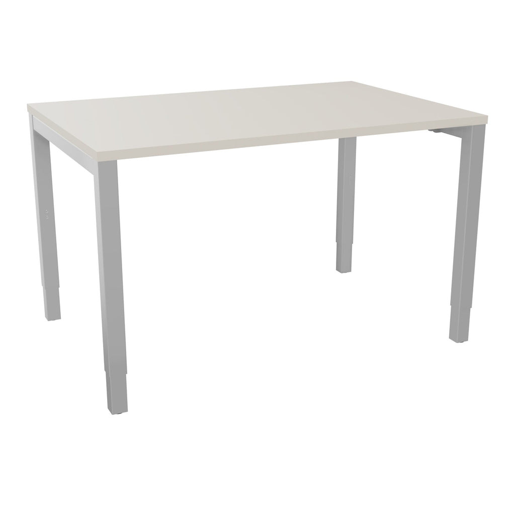 Bureau rectangle Arial - Plateau mélamine lin