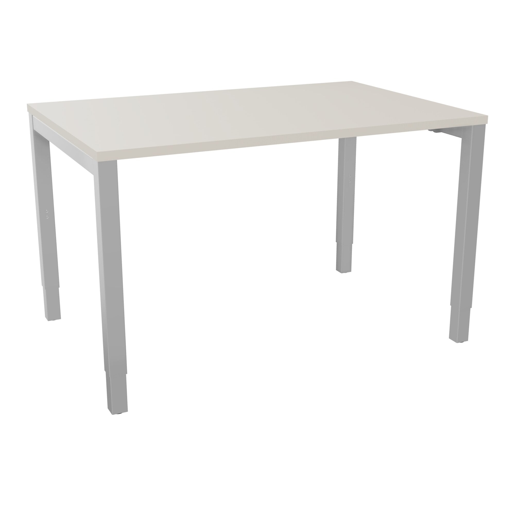 Bureau rectangle Arial - Plateau mélamine lin