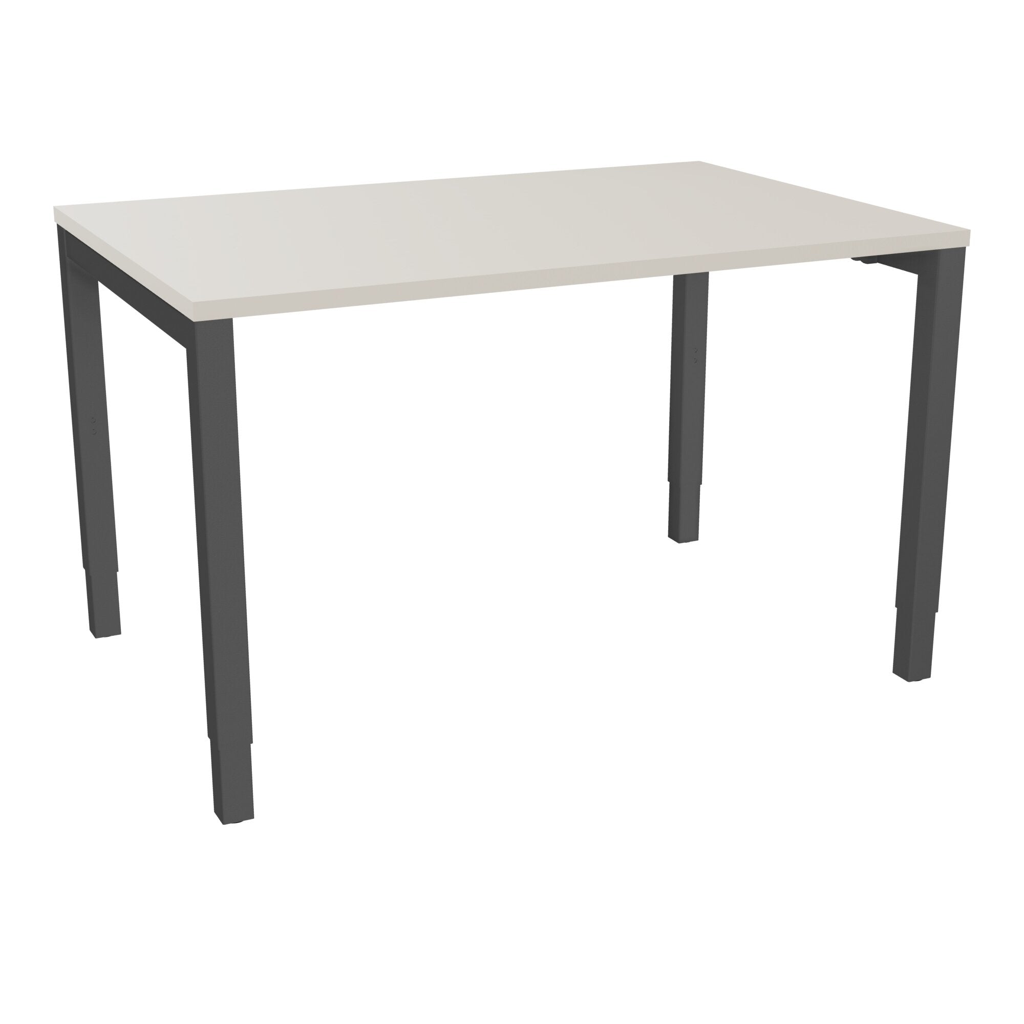 Bureau rectangle Arial - Plateau mélamine lin