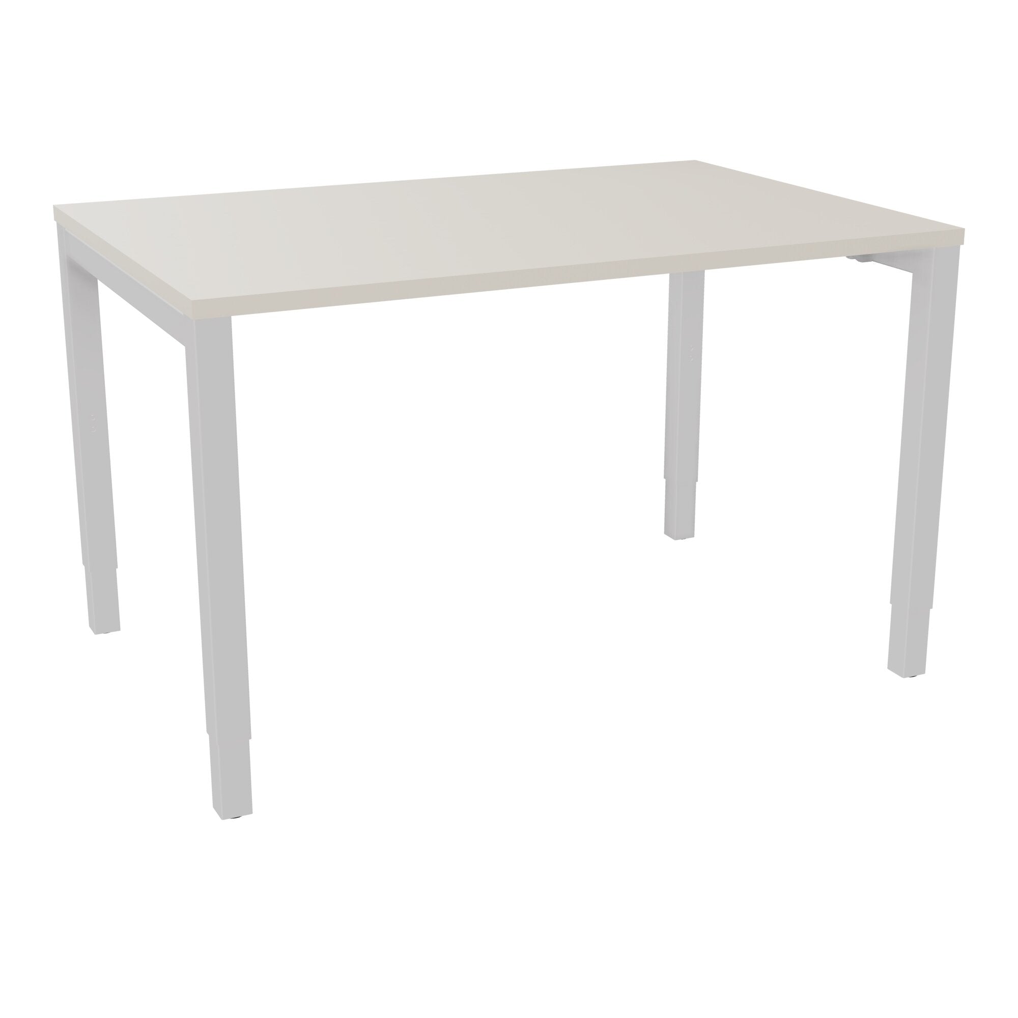 Bureau rectangle Arial - Plateau mélamine lin