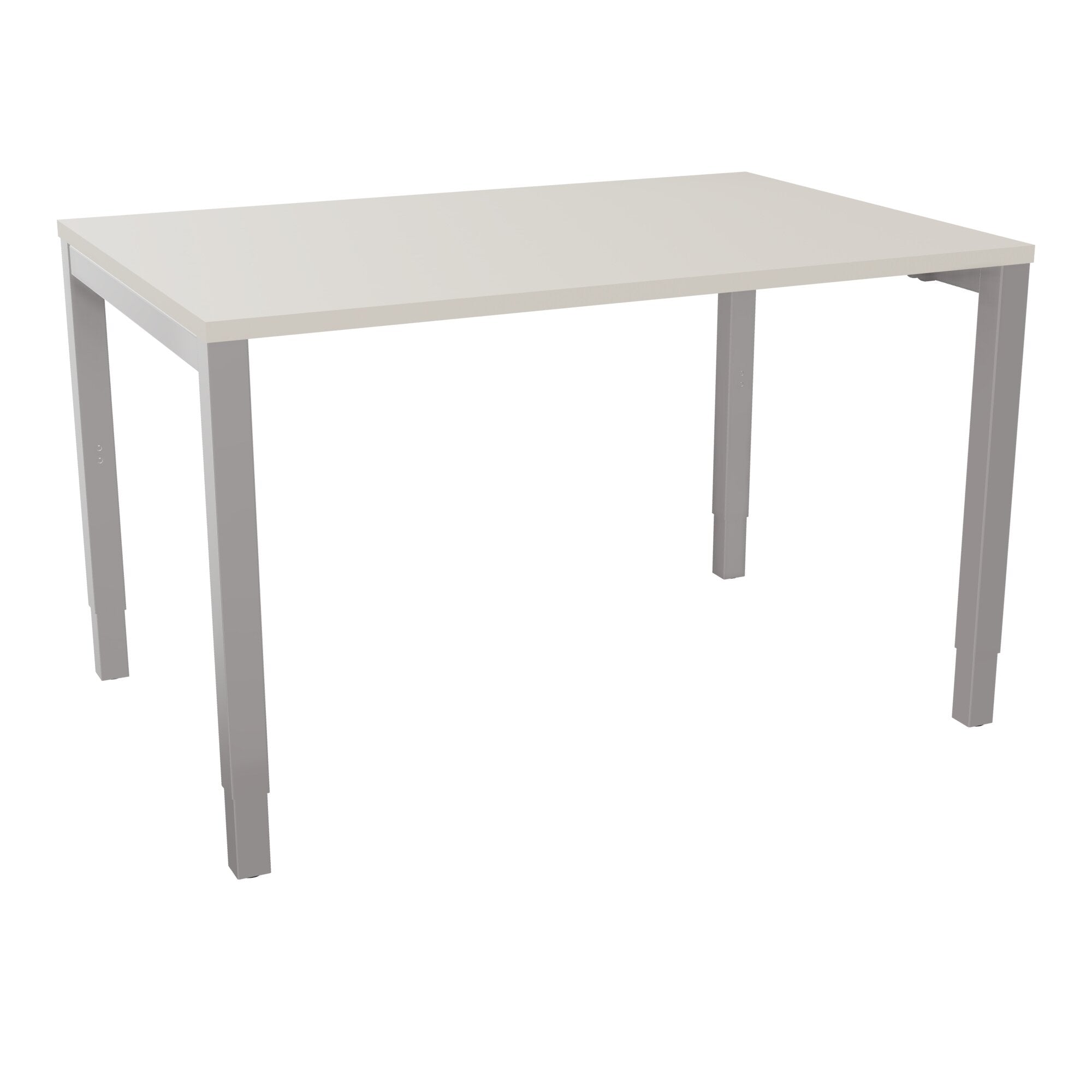 Bureau rectangle Arial - Plateau mélamine lin