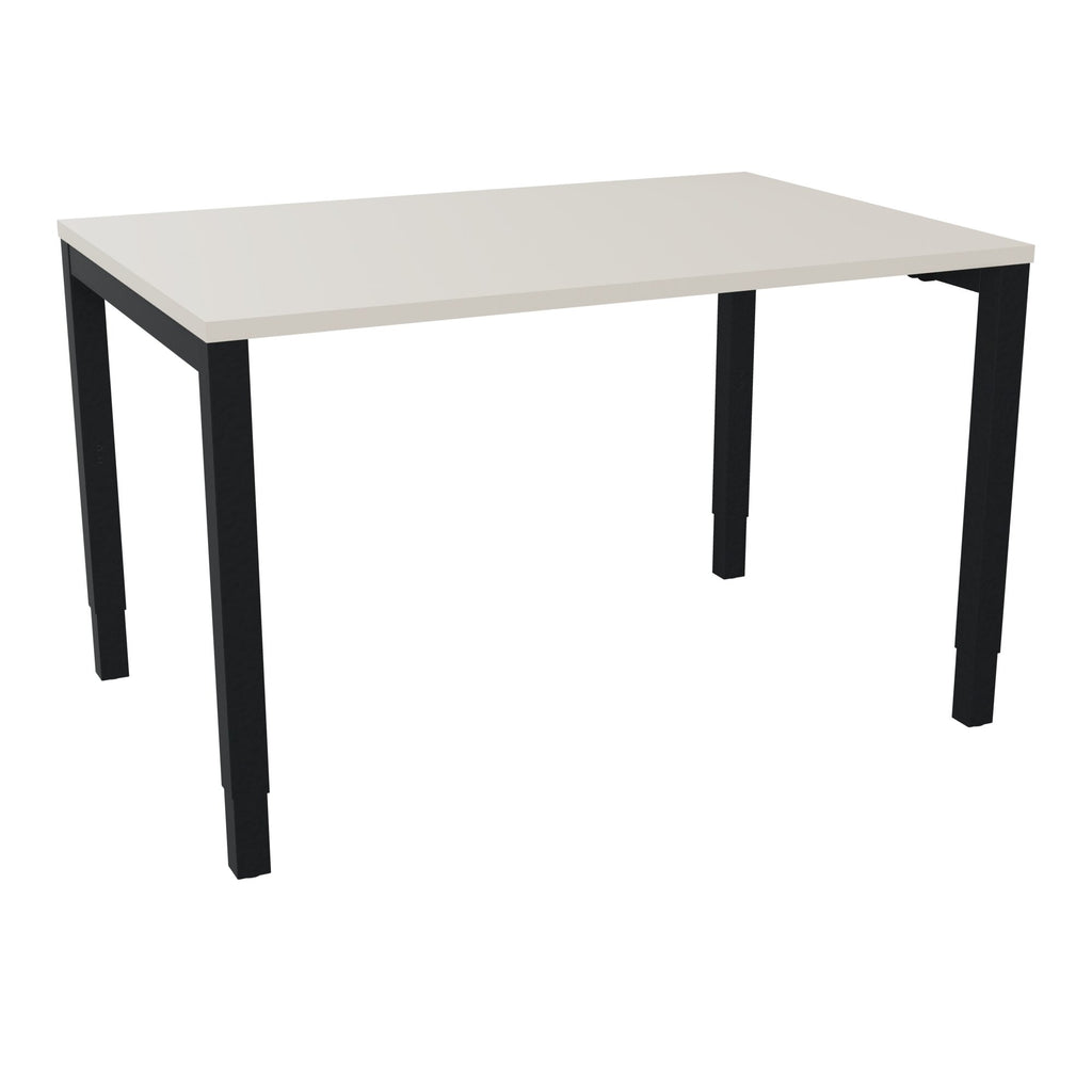 Bureau rectangle Arial - Plateau mélamine lin