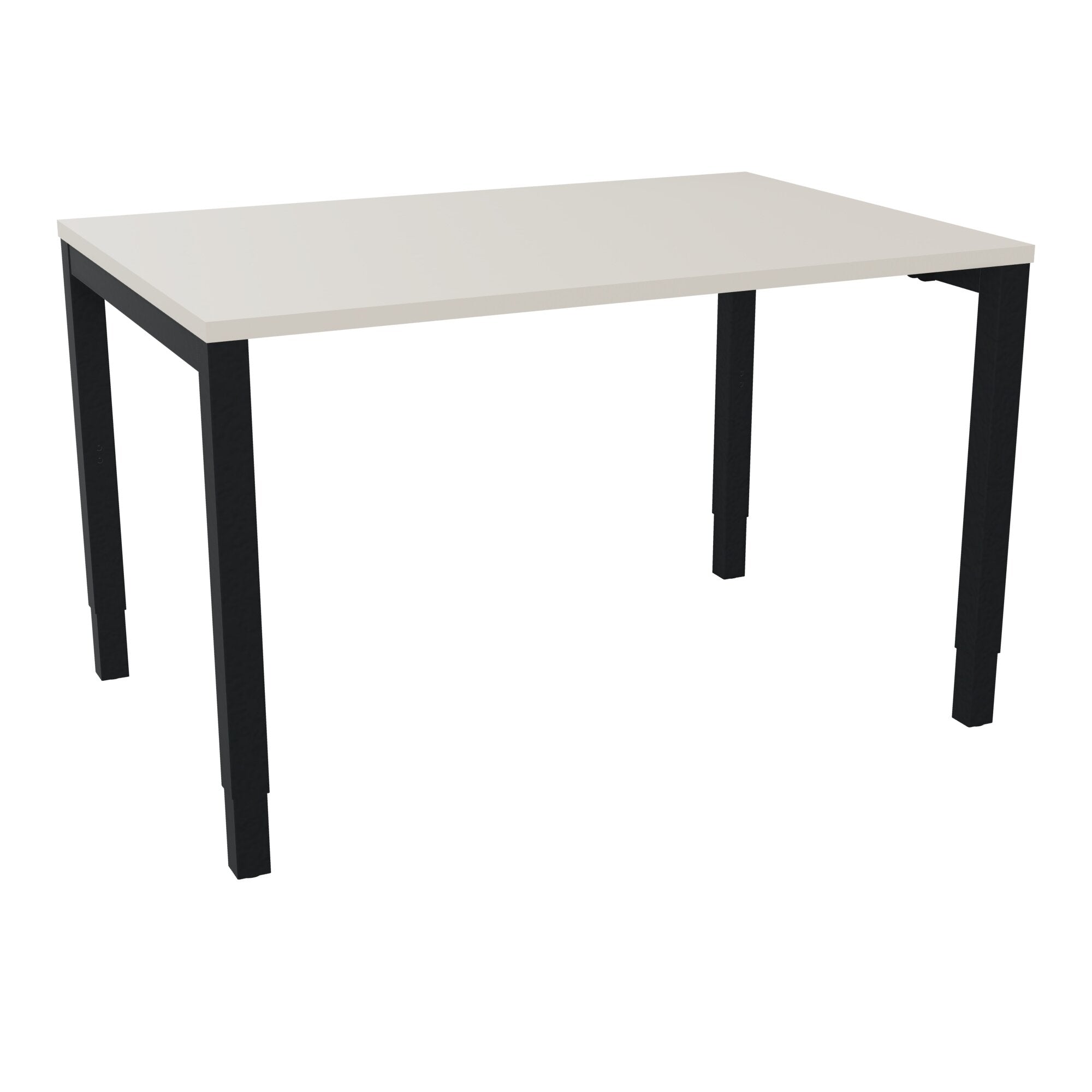 Bureau rectangle Arial - Plateau mélamine lin