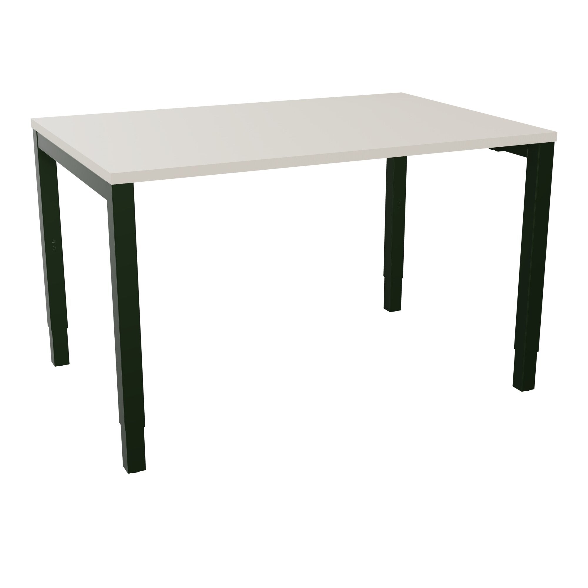 Bureau rectangle Arial - Plateau mélamine lin