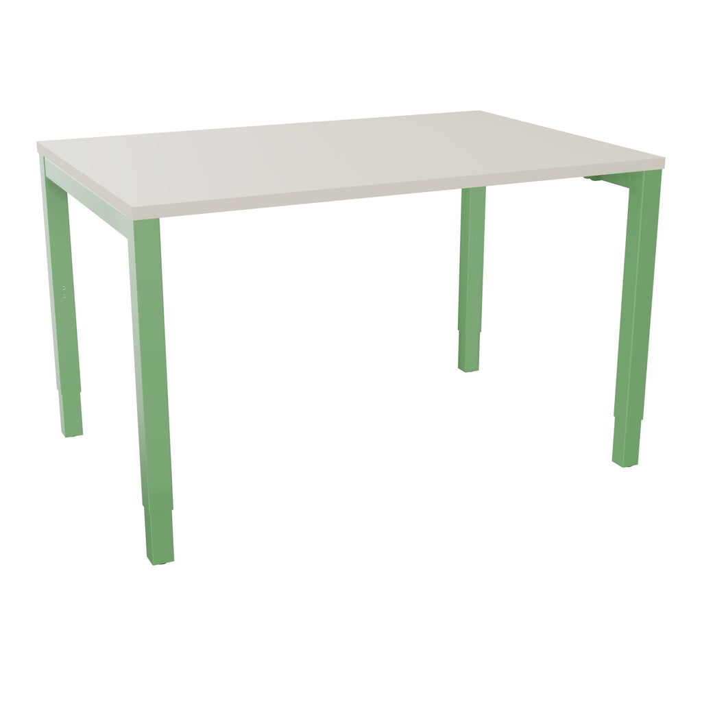 Bureau rectangle Arial - Plateau mélamine lin