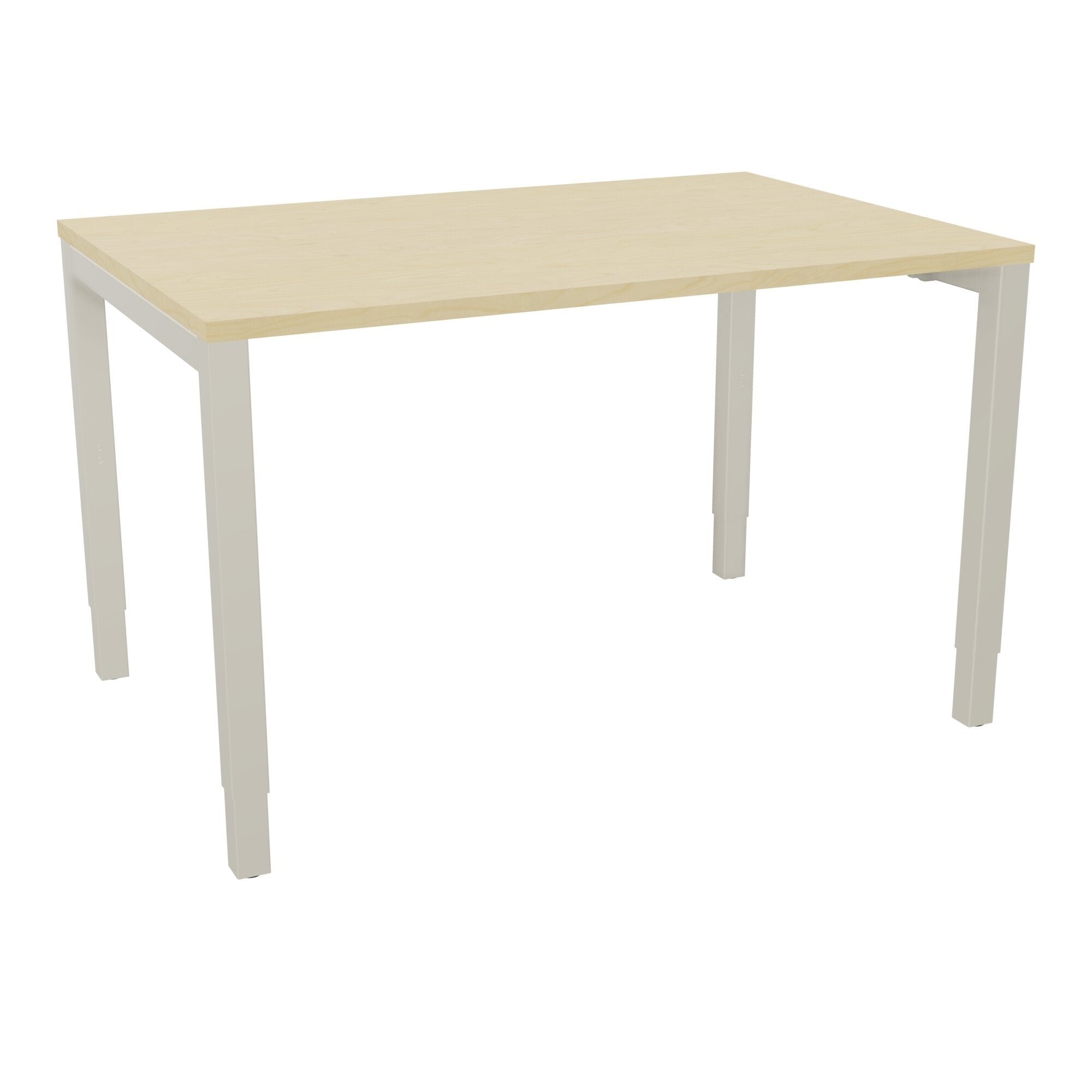 Bureau rectangle Arial - Plateau mélaminé pin maritime