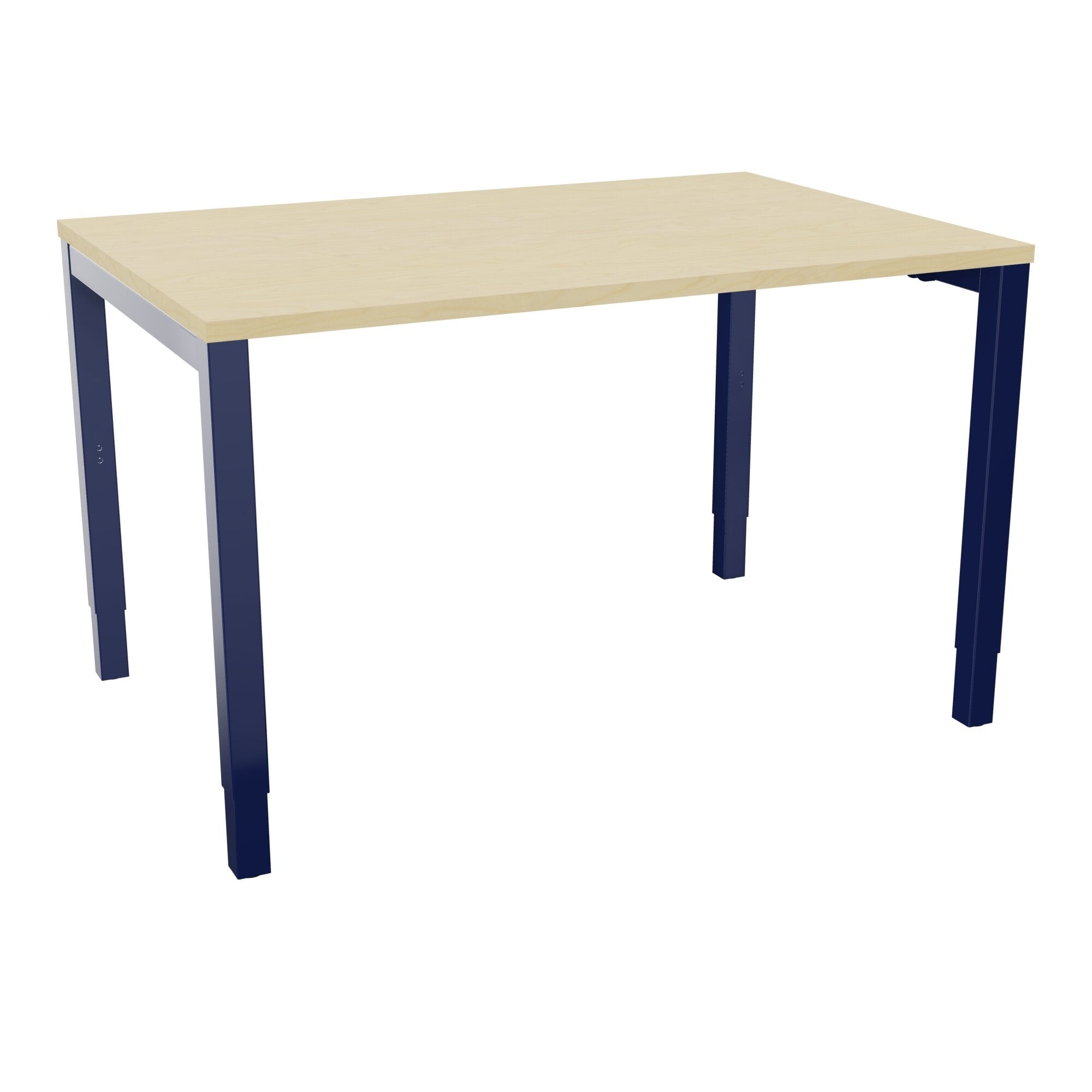 Bureau rectangle Arial - Plateau mélaminé pin maritime