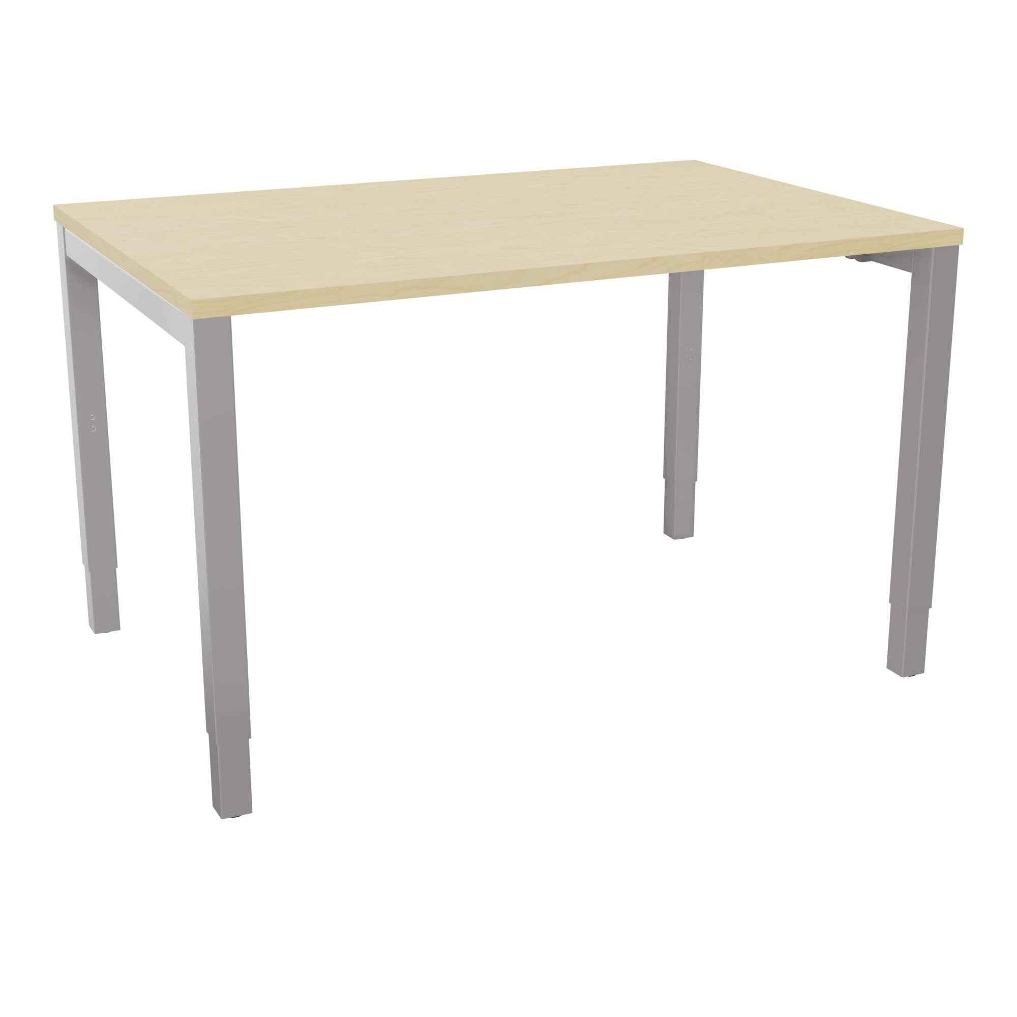 Bureau rectangle Arial - Plateau mélaminé pin maritime