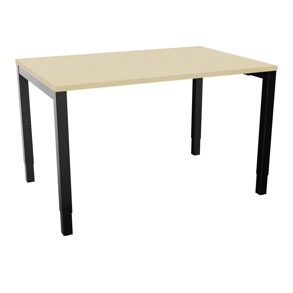 Bureau rectangle Arial - Plateau mélaminé pin maritime