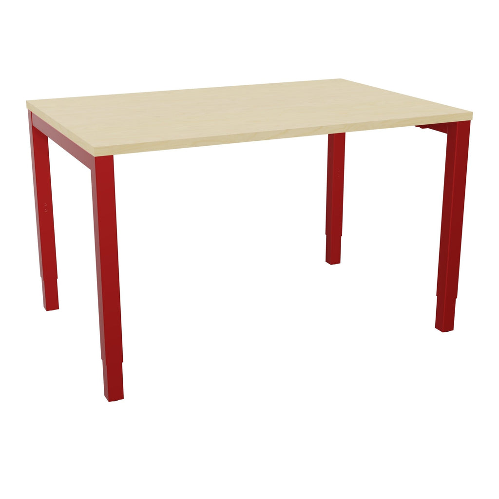 Bureau rectangle Arial - Plateau mélaminé pin maritime