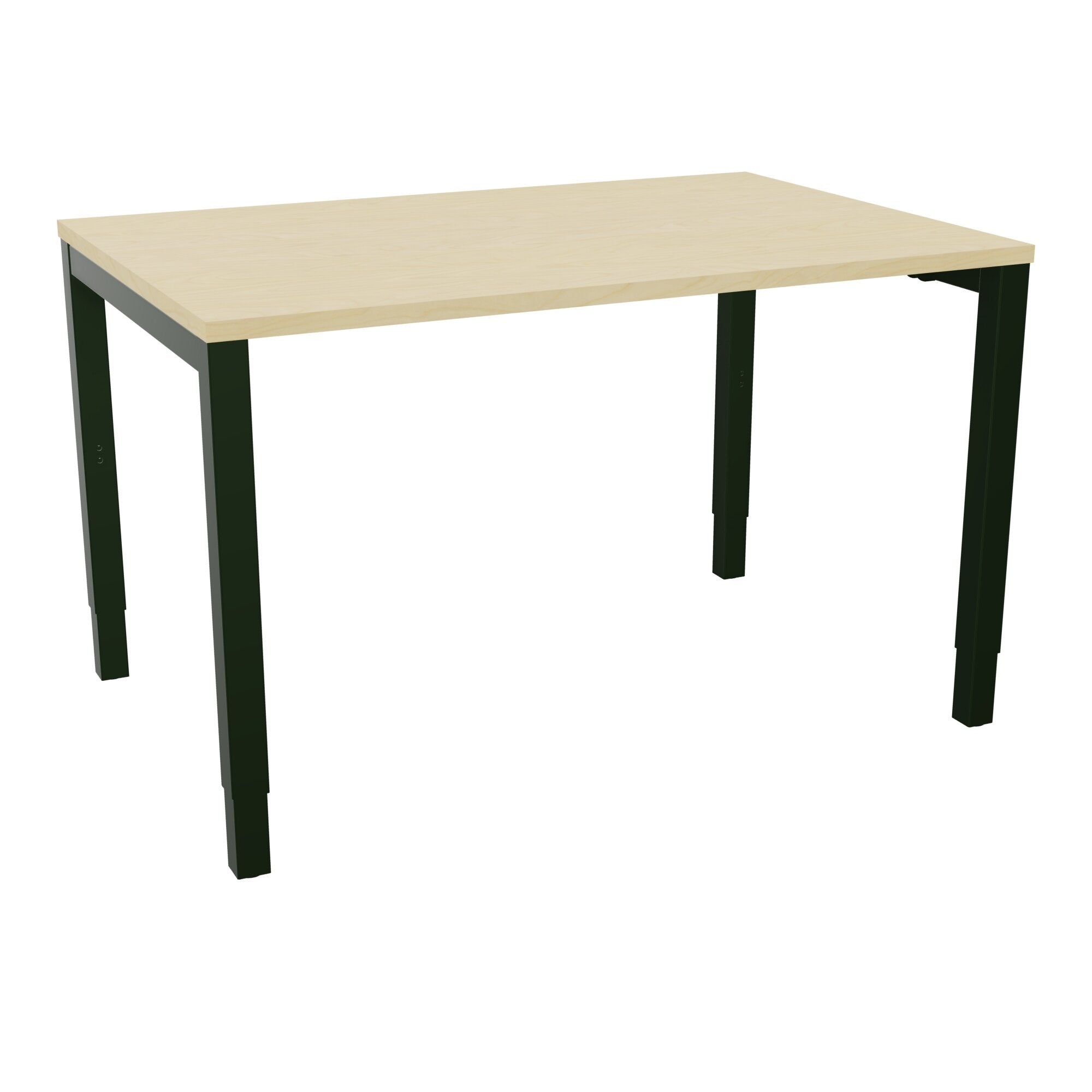 Bureau rectangle Arial - Plateau mélaminé pin maritime