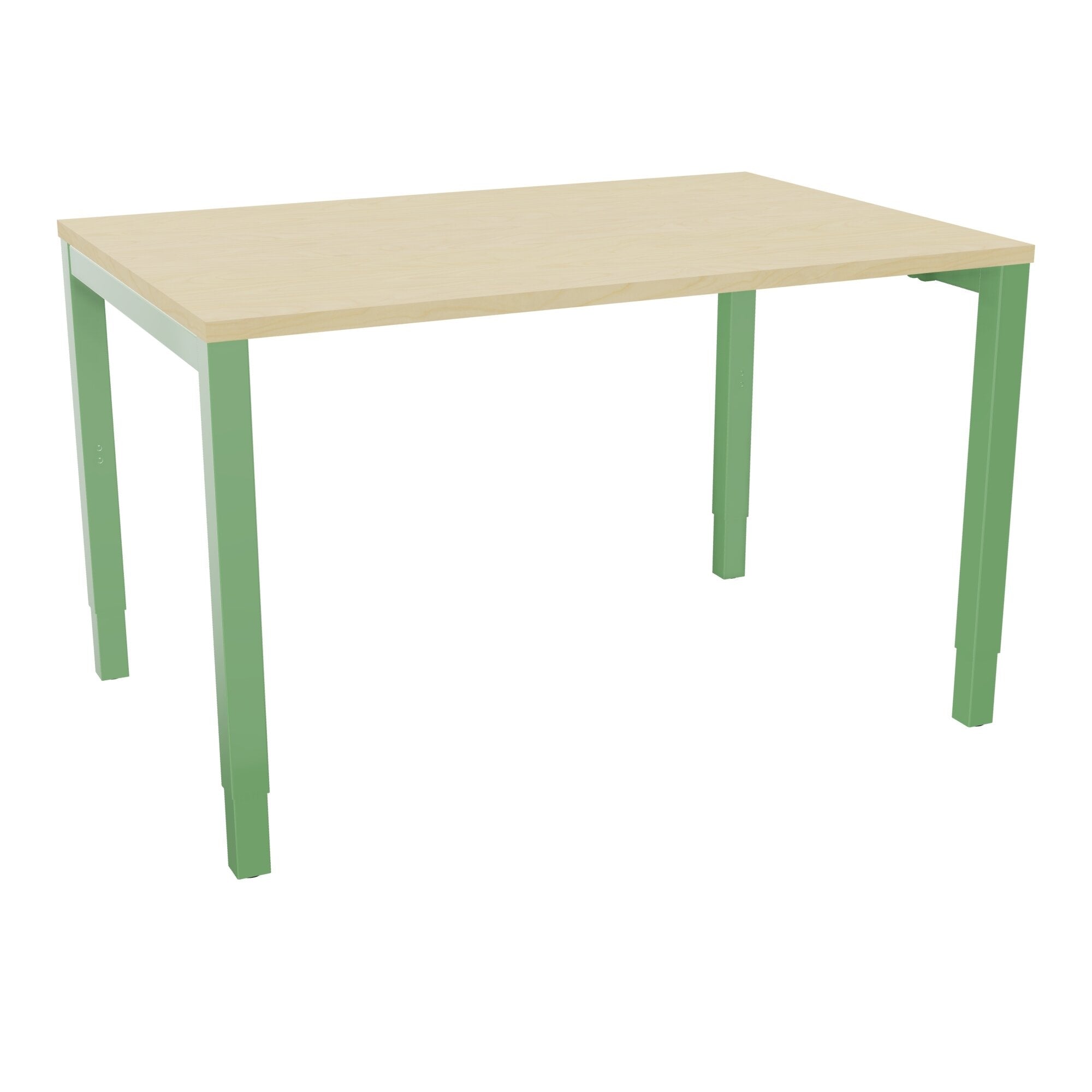 Bureau rectangle Arial - Plateau mélaminé pin maritime