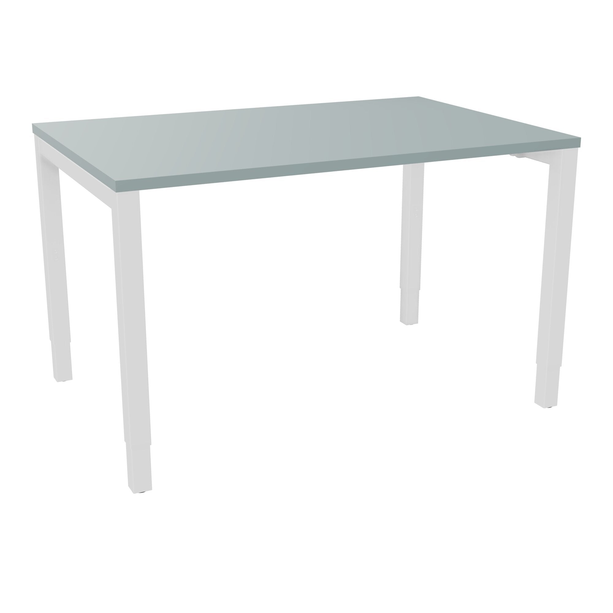 Bureau rectangle Arial - Plateau mélaminé vert fjord